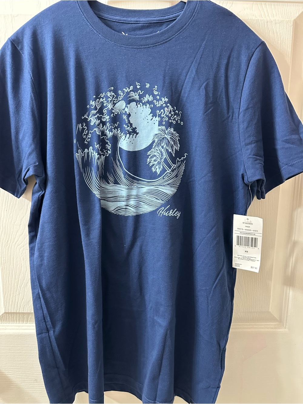 NWT Hurley Men’s XS Blue Tee